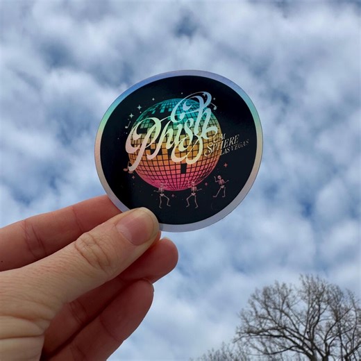 Phish at the Sphere Las Vegas Holographic Sticker - Etsy