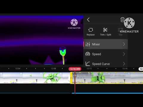 how to make colorama using the KineMaster voice changer (credits in description)