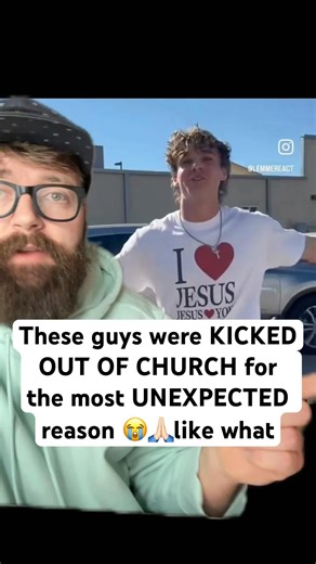 These guys were KICKED OUT OF CHURCH for the most UNEXPECTED reason 😭🙏🏻 like what
