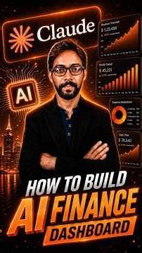 I Built This AI Finance Dashboard in Just 5 Minutes