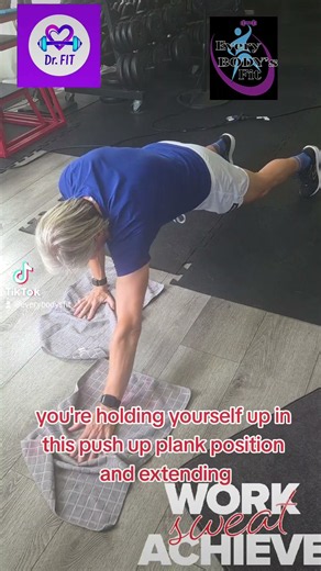 Every BODY's Fit "FIT Clip" 5558 Video: Slide shoulder core exercise workout