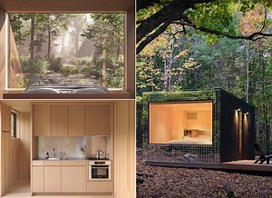 Incredible Look Inside a Mirror Cabin That Blends Into its Surrounding Forest