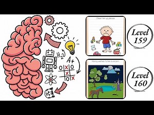 Brain Test : Level 159 , 160 – How to Solve? (Walkthrough)