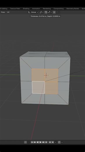 Blender Inset Tool Trick | Press “I” Like a Pro #gamedev #blender #blender3d