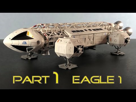 Space: 1999 Eagle 1 - Part 1 - Build and Prime - 1:72 - mpc