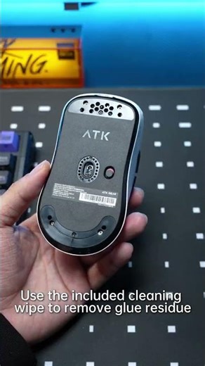 ATK Crystal Jade Mouse Skates Installation GuideTotal Control in Your Hands.🤩🤩🤩
