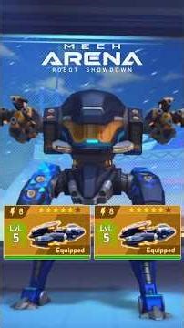 Zephyr + Berserker 8 🔥👆🏻| Mech Arena Gameplay #mecharena #mecharenarobotshowdown #gaming #shorts