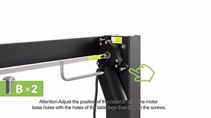 Klicelor 55 Inch Electric Standing Desk with Drawers, Adjustable Height Small Sit Stand Desk for Home Office, Compact Computer Workstation with Storage– White