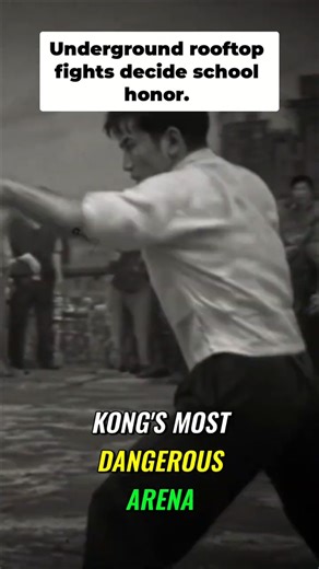Bruce Lee's Dangerous Rooftop Beimo Fights in Hong Kong!