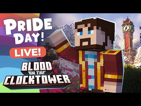 Blood on the Clocktower in Minecraft Live for Pride!