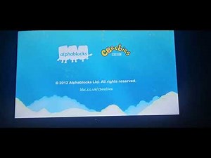 Alphablocks Ending Credits (Alfie Whelan Reupload)