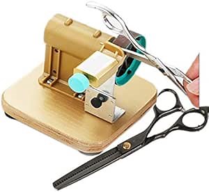 Professional Electric Hair Scissors Sharpener Grinding Machine Automatic Hair Cutting Shear Grinder Tool
