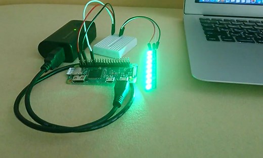 ラズパイでLEDスティック点灯