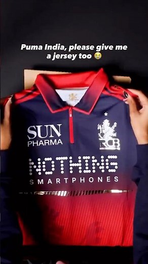 RCB New Jersey Unboxing 🔥 Worth the Hype? 😳 #RCB