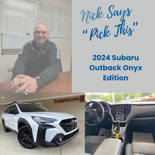 2024 Subaru Outback Onyx Edition One Owner Motortrend Certified...