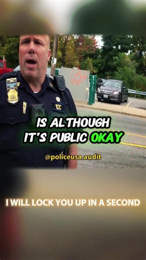 American tyrant cops are used to having citizens submit to them - cops unlawful detain part 3 😤 #cops #police #policeoftiktok