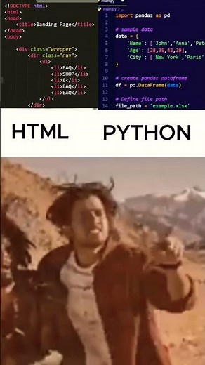 HTML vs Python 🔥 | Kya Difference Hai? Beginners Must know