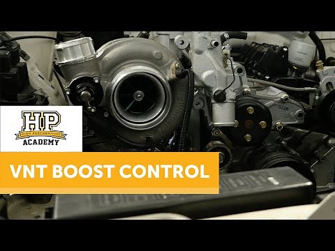 Intro to VNT Turbo Boost Control | Variable Nozzle Turbochargers [GOLD WEBINAR LESSON]