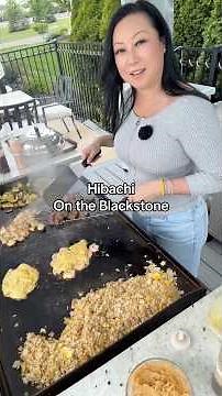 Hibachi Night on the Blackstone Recipe #EasyRecipe #Recipe #asian #japanese #blackstone