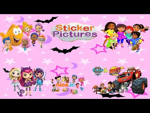 Nick jr Sticker Pictures - Nick jr. cartoon characters ( Dora PAW Patrol and Others)