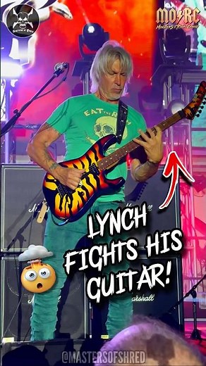 ‼️George Lynch SHREDS the Lynch Mob Classic “Street Fighting Man” on 2025 Monsters of Rock Cruise!🤯
