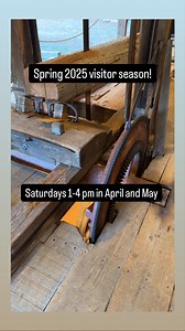 6.5K views · 684 reactions | Hope to see you this spring at the water-powered Ledyard Up-Down Sawmill. Open Saturdays 1-4 pm in April and May. . . . . . #ledyardupdownsawmill #ledyardct #newengland #connecticut #ledyard #travelnewengland #waterpower #sawmill #oldmill #oldsawmill #waterwheel #waterturbine #sashsawmill #upanddownsawmill #updownsawmill #woodworking | Ledyard Sawmill | Facebook