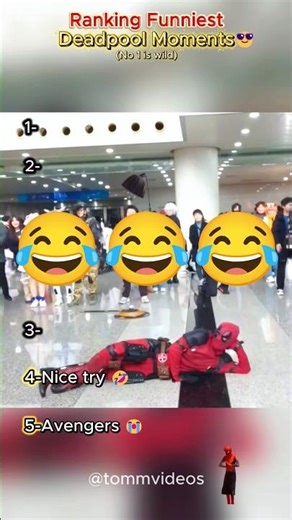 Ranking funniest Deadpool moments 🤣🤣🤣