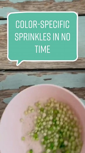 I always keep white sprinkles, pearls, Jimmie’s, etc. on hand for this exact reason. I hope this will help if you need a specific color but no time to make your own or run to the store (plus some colors are hard to find!). #tiktokcookieschool #sprinkles #cookies #decoratedcookies #cookiedecorating #sugarcookies #bakingtiktok #cookie #sugar #baking #decoratedcookie #diy #diysprinkles