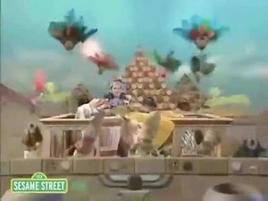 C is for Cookie Monster trailers reversed