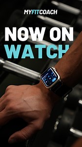 ⌚Apple Watch Integration is here! No more pulling out your phone mid-workout! With our new Apple Watch integration, you can now: ✅ Track your sets directly on your wrist ⚡ Make quick adjustments on the go 📱 Stay focused—less screen time, more training! Your workouts just got smarter & smoother. Try it now and level up your training! 💪🏼 | myfitcoach.app