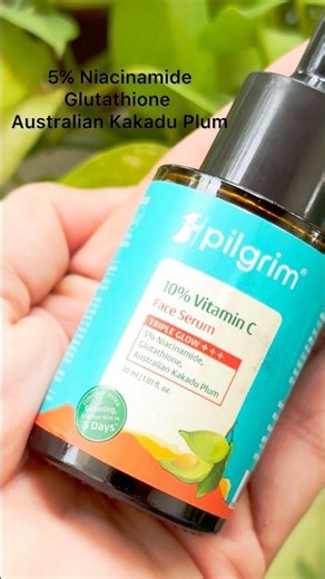Pilgrim 10% Vitamin C Serum Review ✨✨ #pilgrim #skincareroutine #discoverpilgrim #vitaminc