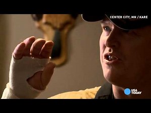 Man uses knife to fight off 525-pound attacking bear