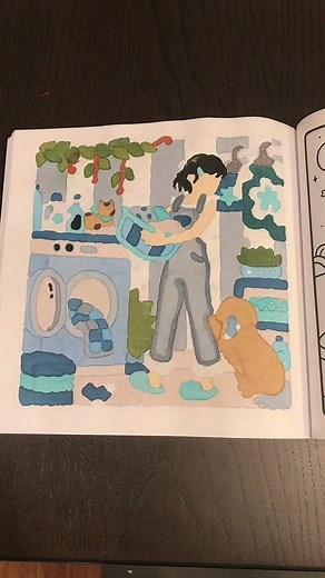 #colorbook #coloring #fyp #pourtoi #fypp #foryoupag #alcoholmarkers #girlmoment #cocowyo #cocowyocoloring