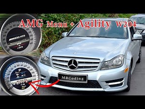 Mercedes W204 Activation AMG menu+ Agility (A)