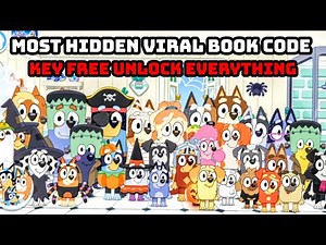 Bluey Let's Play Most Hidden Viral Book Code Key Free Unlock Everything Bluey Lets Play