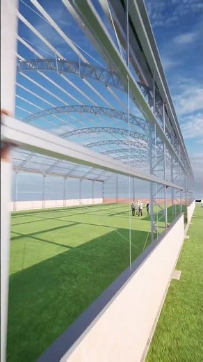 Estrutura metálica | Galpão em Arco Treliçado | Dimensionamento ao Detalhamento CYPE3D + Revit