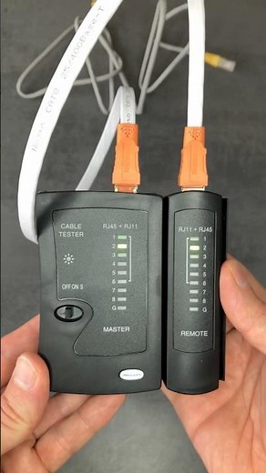 Tester un câble ethernet (connecteur RJ45)