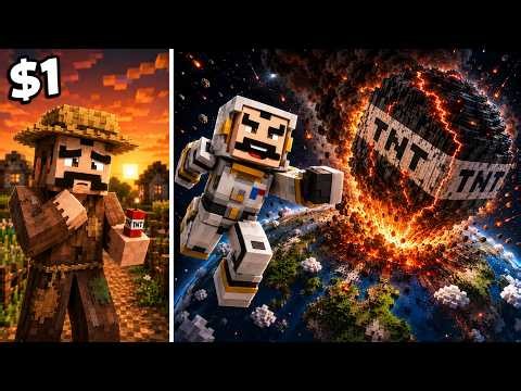 $1 vs $100,000 TNT! The World's Largest Explosion!