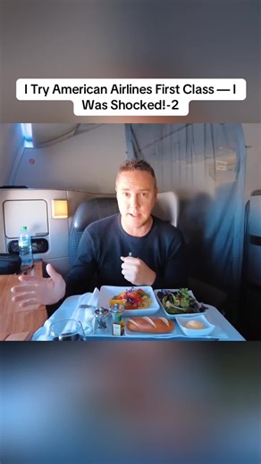 I Try American Airlines First Class — I Was Shocked!-2 #newyork #lasvegas