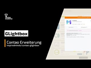 Glightbox as a modern alternative to colorbox in Contao