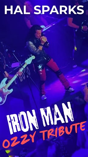 Hal Sparks Covers Iron Man by Black Sabbath | Live Ultimate Jam Night Ozzy Tribute Show Step into the madness 🤘—this is my live, unrehearsed cover of “Iron Man” by Black Sabbath, performed at the Ultimate Jam Night Ozzy Tribute Show. The house was packed, the energy was electric, and it was all about celebrating the Prince of Darkness with a killer live performance. Raw, loud, and straight from the stage—this one’s for every Ozzy and Sabbath fan who loves the classics played with heart. If you 