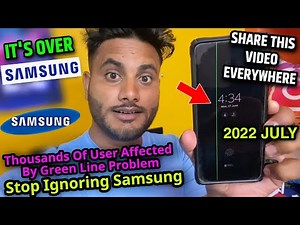 S20+ Green Line issue Petition ! Don't Buy Any Samsung Phone 2022 - BIG PROBLEM IN SAMSUNG