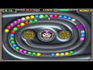 Zuma Deluxe Walkthrough [HD] - Stage 7
