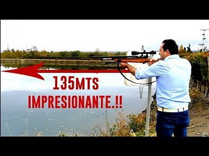 Rifle pcp M22 5,5 6,35 7,62 y 9MM Agrupacion, carateristicas, cronografia