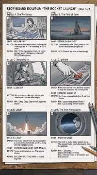 Qué es un Storyboard o Guion Gráfico #storyboard #storyboards #cinematic #cinema