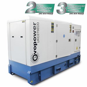 275kVA Cummins Powered 3 Phase Diesel Generator | Evopower