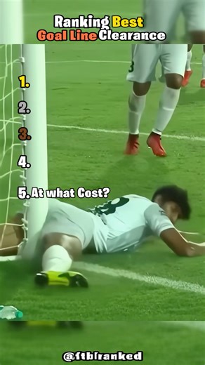 Ranking Best Goal line Clearance