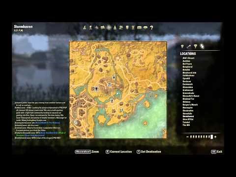 ESO: Stormhaven Treasure Map V Location