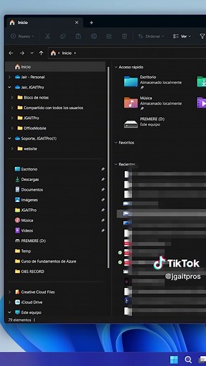 Cambiar configuración del explorador de archivos en Windows 11