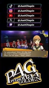 Naoto Gives Us Briefing | Persona 4 Golden Clip 52